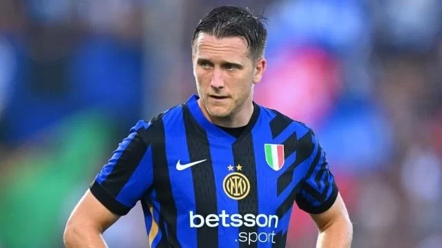 Milan-based newspaper: Inter Milan midfielder Zielinski out for three weeks with muscle injury