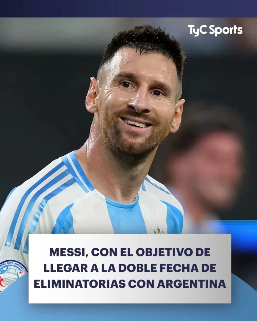 TyC: Messi Could Return for Argentina's World Cup Qualifiers Against Chile on [Date]