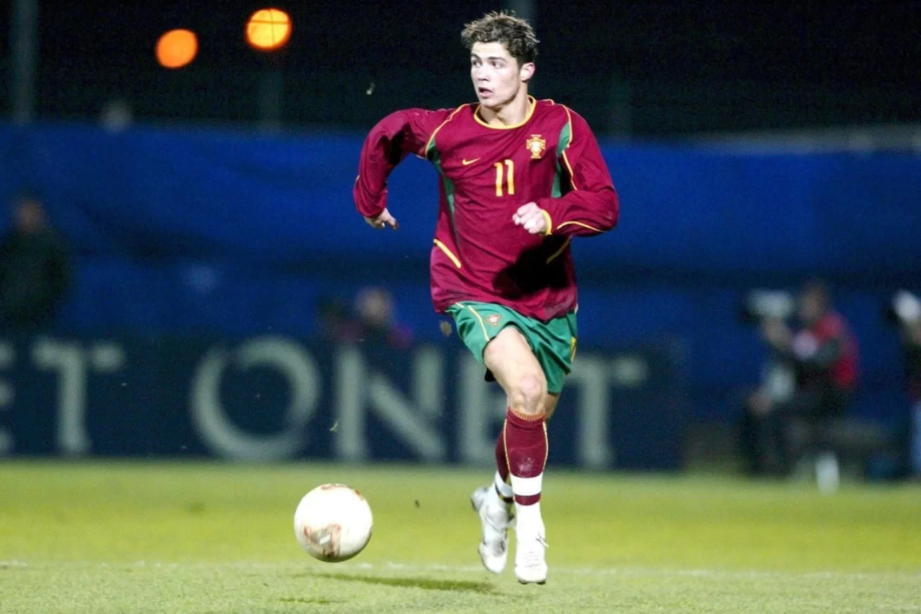 Today Before New Year, Cristiano Ronaldo Made His Debut for Portugal National Team