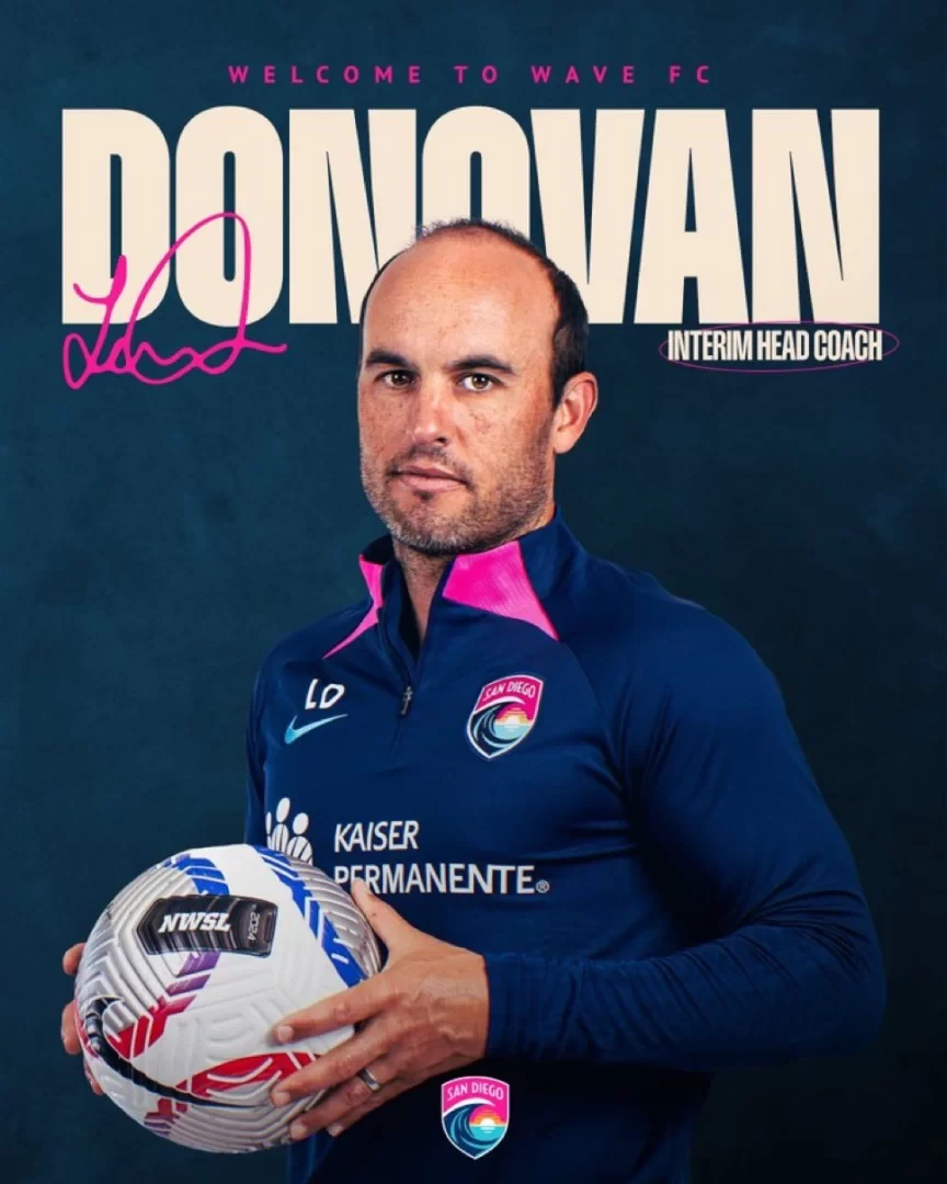 Official: American legend Landon Donovan named interim head coach of San Diego Wave FC