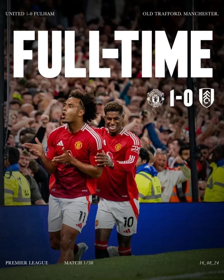 Early News: Manchester United narrowly beat Fulham for a winning start to the league