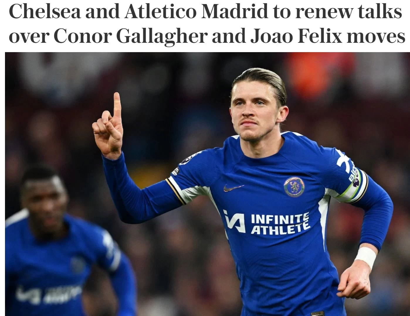 Telegraph: Chelsea to restart talks with Atletico Madrid this weekend in a bid to finalise Gallagher and Felix deals