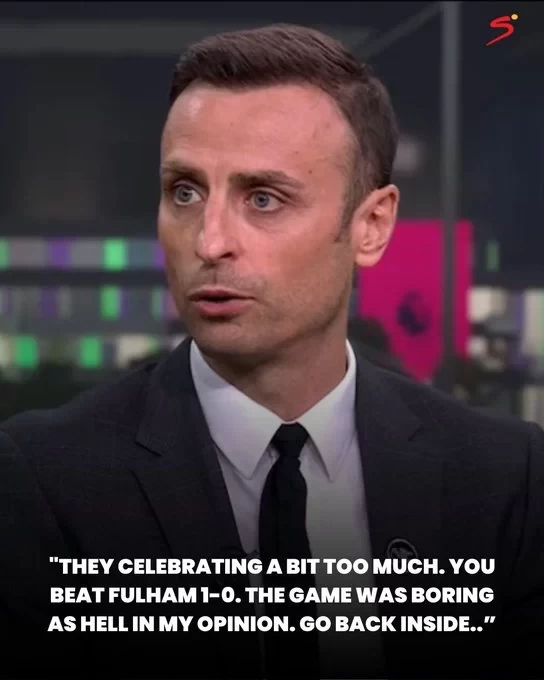 Berbatov: The game was boring and Man Utd’s celebrations were embarrassing