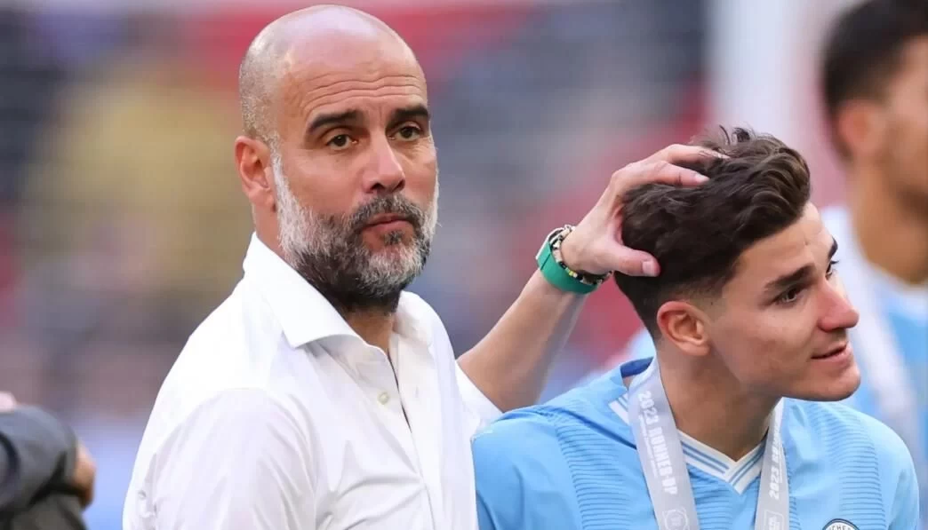 Guardiola: We won’t spend the money from Alvarez’s sale on a replacement, we’ll promote youngsters