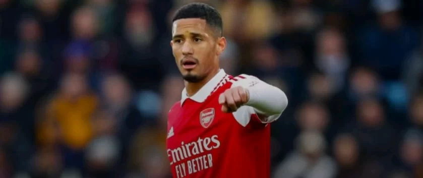 Victory! Saliba becomes Arsenal’s fastest player to reach 50 Premier League wins, with multiple clean sheets along the way