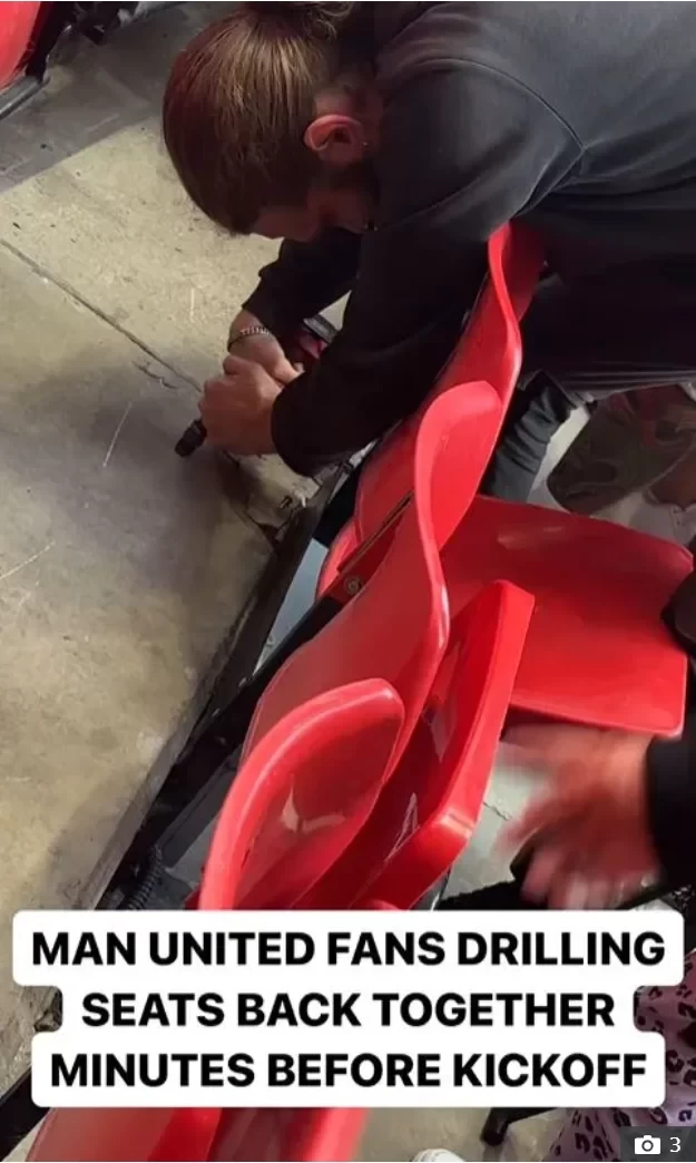 The Sun: Old Trafford Seats Damaged, Fans Call for New Stadium