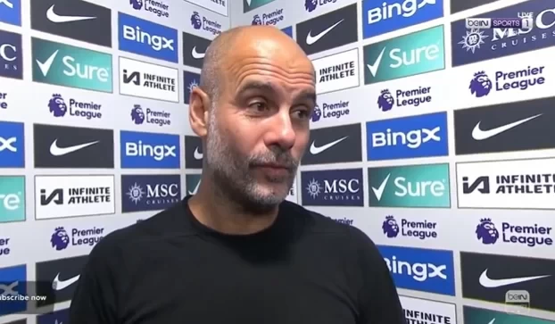 Guardiola: Winning the opener boosts confidence, but we’re still some way off our best