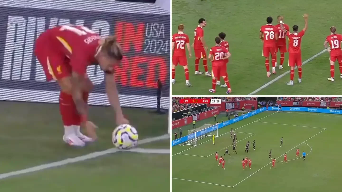 All players converge at the back post! Liverpool's new manager's atypical corner kick tactics spark debate