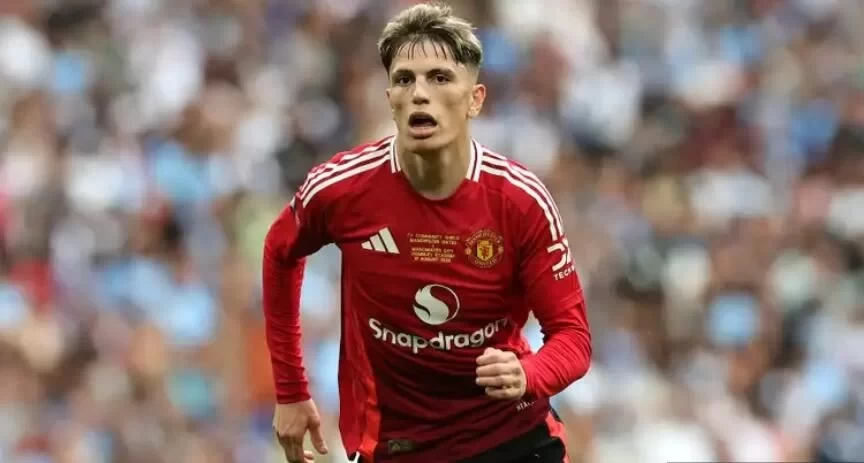 Man Utd Starlet Garnacho ‘Devastated’ After Missing Open Goal, Turns to Private Facility to Boost Form