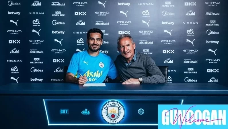 Official: Gundogan returns to Manchester City after a year