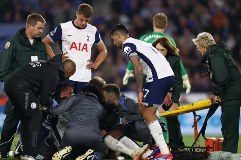 Bentancur’s head injury halts game for minutes, manager: He’s regained consciousness and ability to communicate