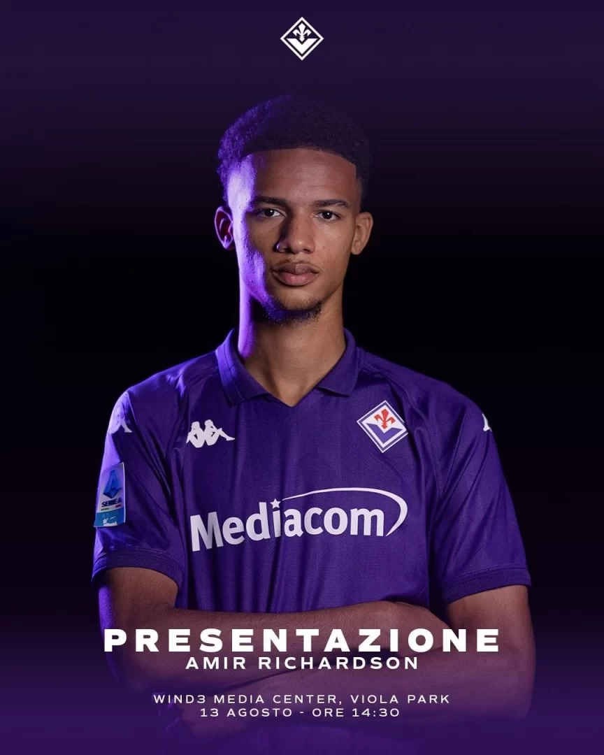 Official: Fiorentina signs Reims midfielder Richardson for €10 million