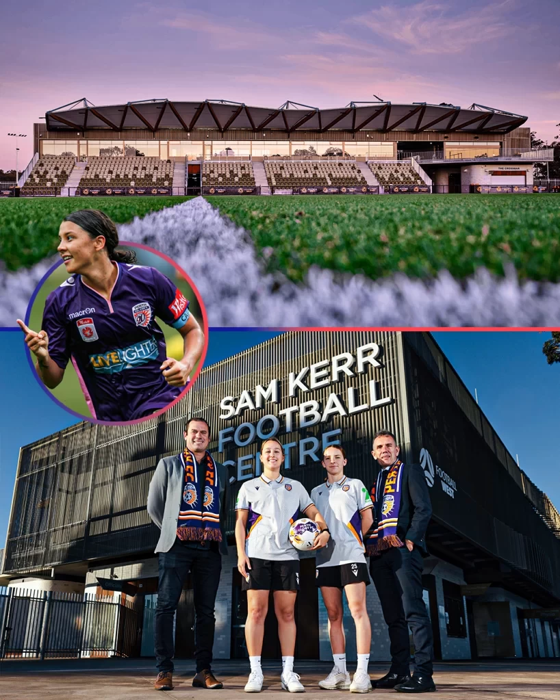 Perth Glory Official: Women’s team to use the Sam Kerr Football Centre as their new home ground for the upcoming season