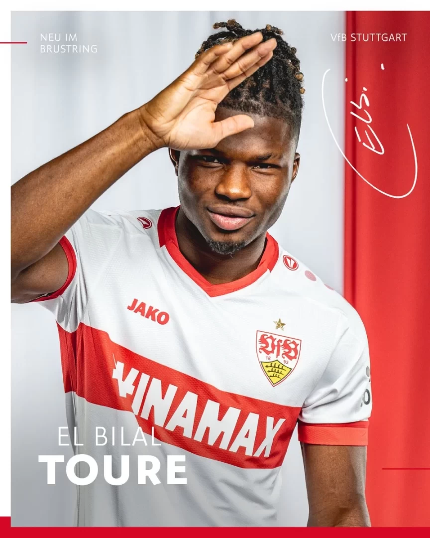 Official: Atalanta forward Bilel Touré joins Stuttgart on loan