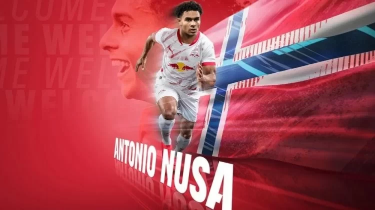 RB Leipzig Official: Former Club Brugge forward Antonio Nusa joins