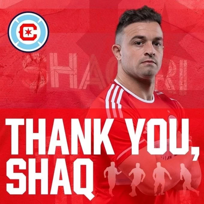 Official: Swiss veteran Shaqiri terminates contract with Chicago Fire