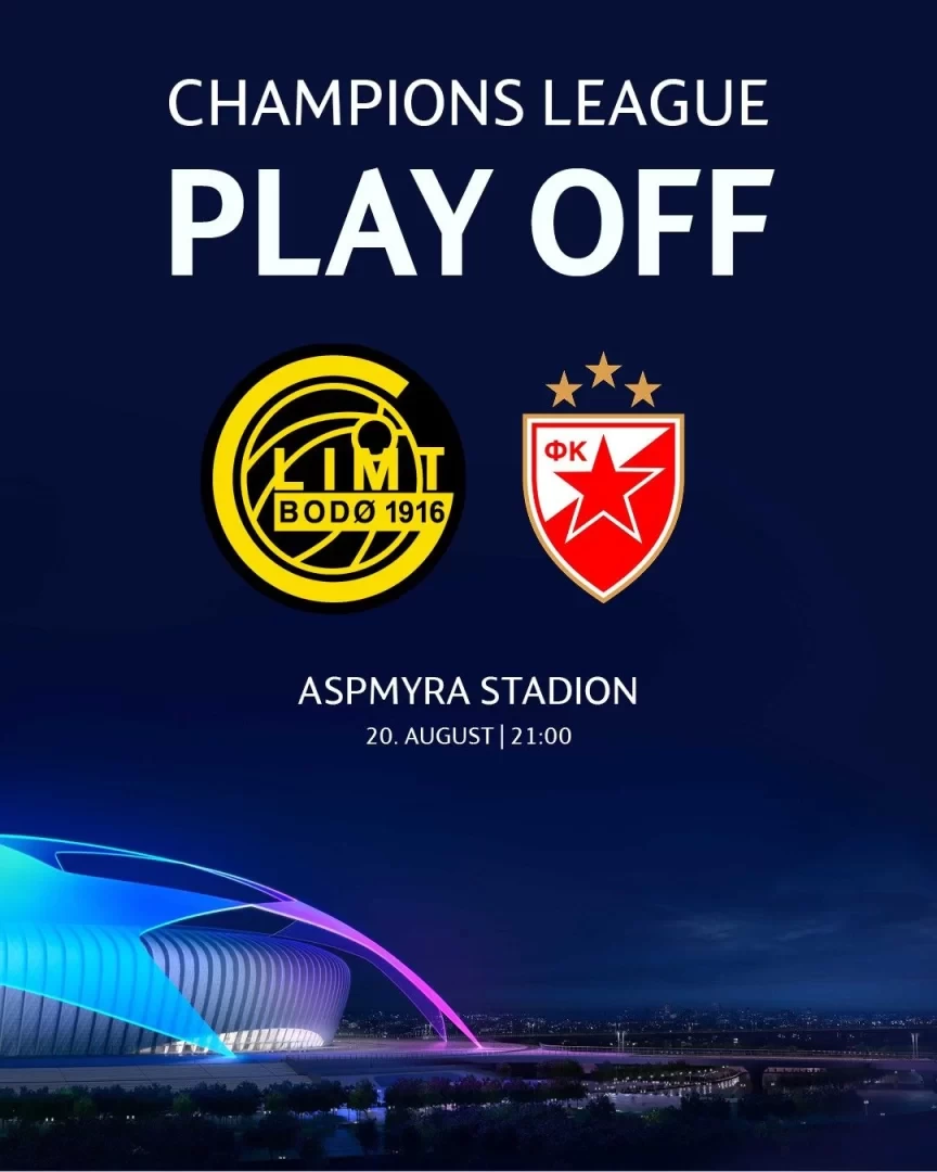 One step away! Glimt to face Red Star in the final playoff round, victory would see them reach the Champions League group stage for the first time