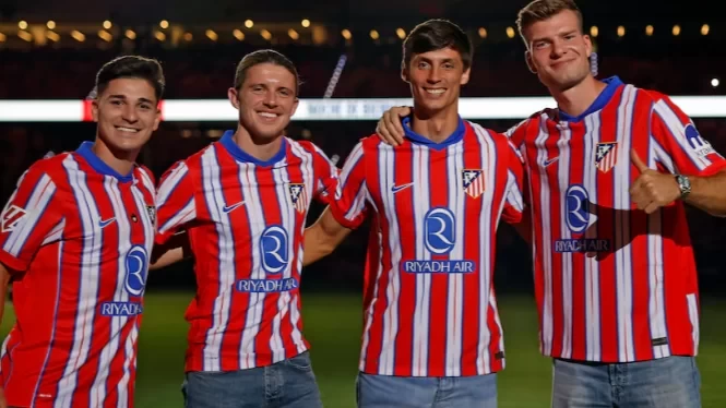 Atlético Madrid’s New Signings Debut at the Metropolitano Stadium! Over 30,000 Fans Attend