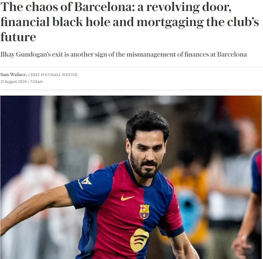 The truth behind Ilkay Gündogan’s departure! Barcelona’s black hole exposed: €3 billion debt, the club’s future has been “overdrawn”