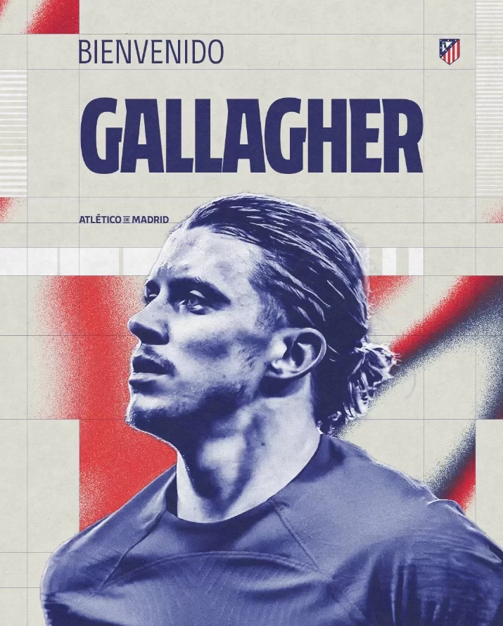 Official: Gallagher Joins Atlético Madrid